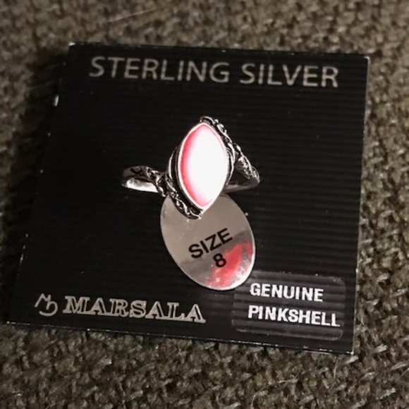 Marsala Sterling Silver Ring - Picture 3 of 4